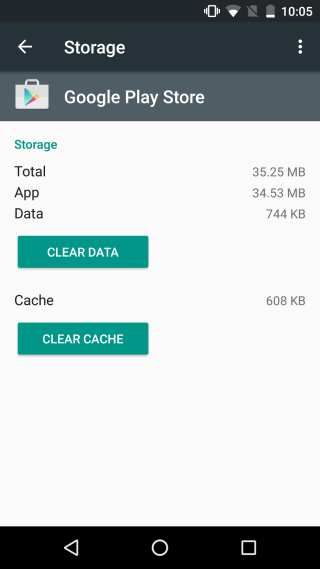  Clear Play Store Cache