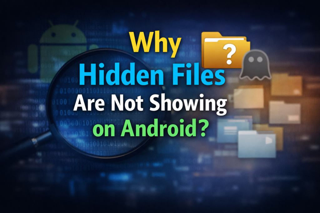 Why Hidden Files Are Not Showing on Android
