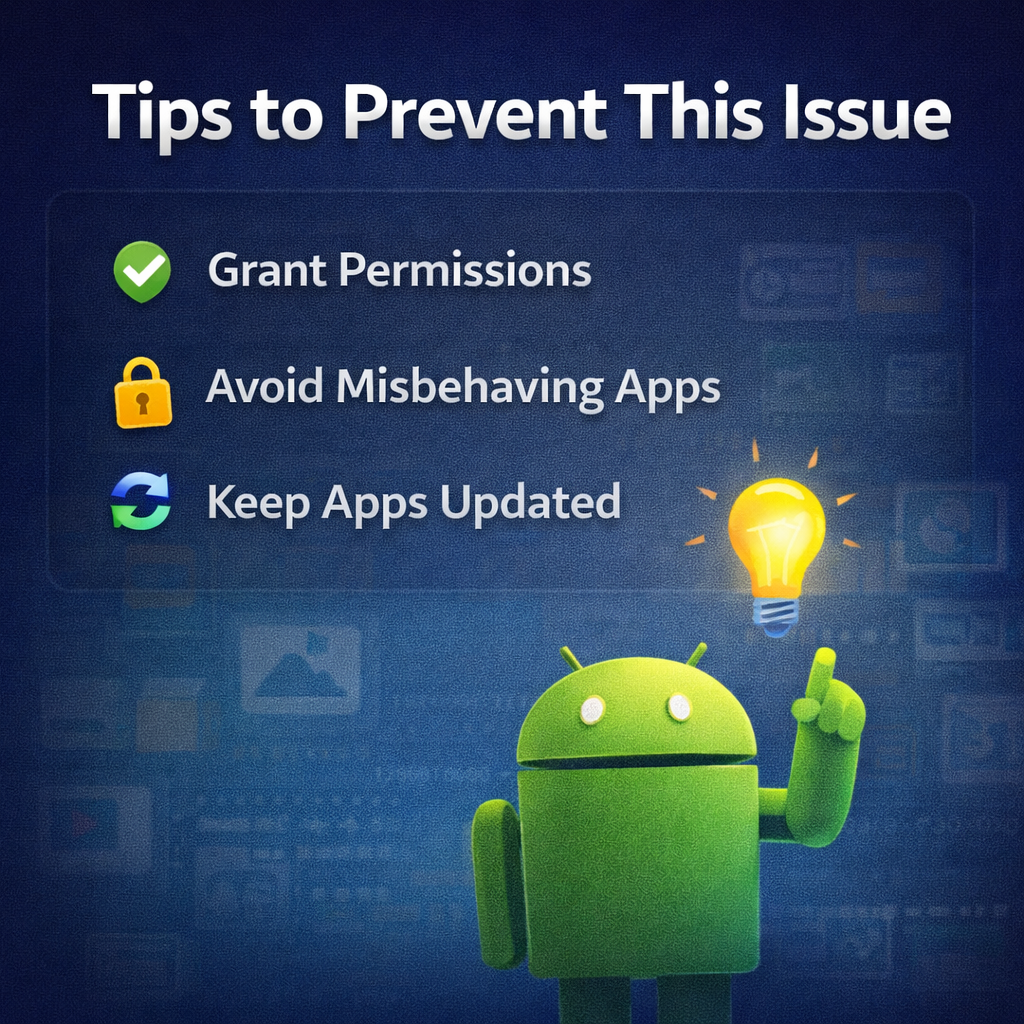 Tips to Prevent This Issue
