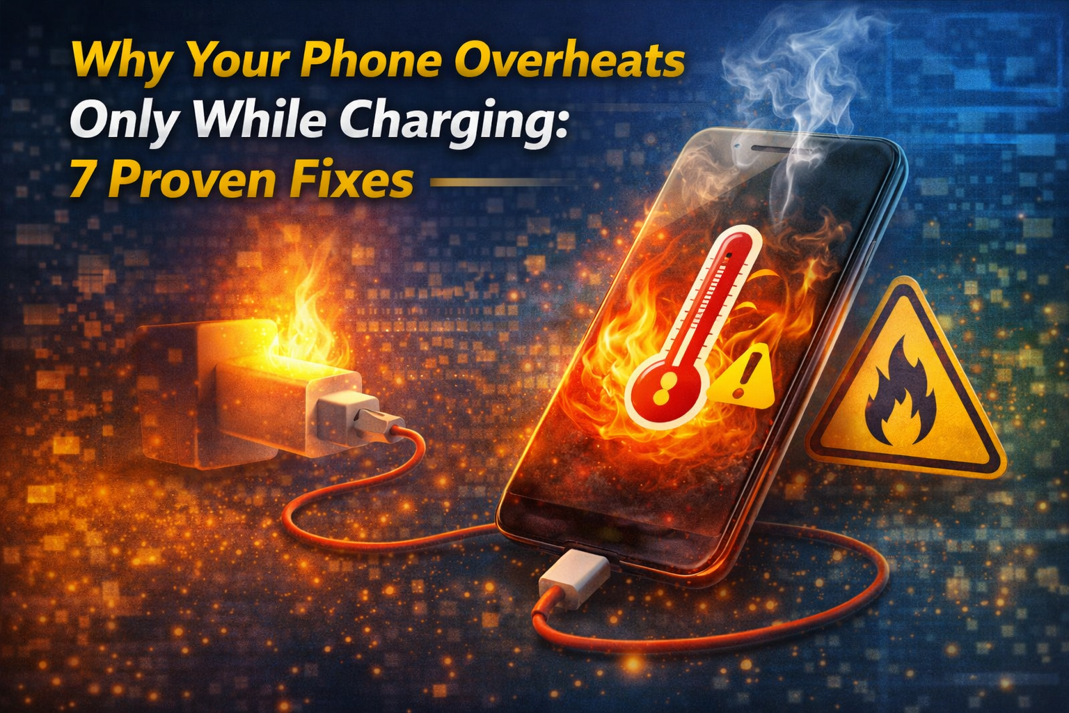 Why Your Phone Overheats Only While Charging: 7 Proven Fixes”