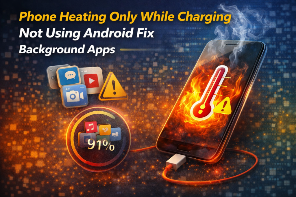 Phone Heating Only While Charging Not Using Android Fix – Background Apps