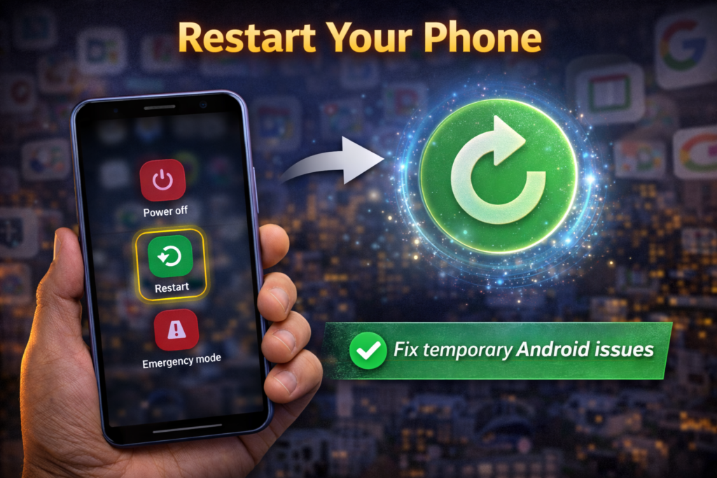 Google Apps Not Working Only at Night Android Fix