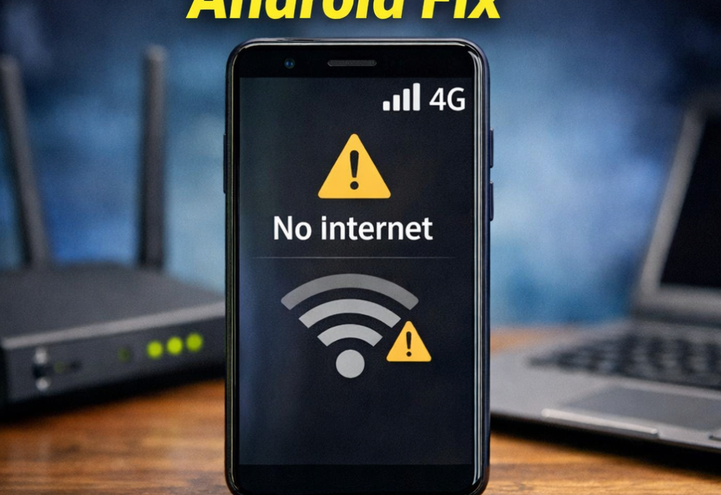 4G Showing but No Internet Android Fix (2026 Complete Guide)