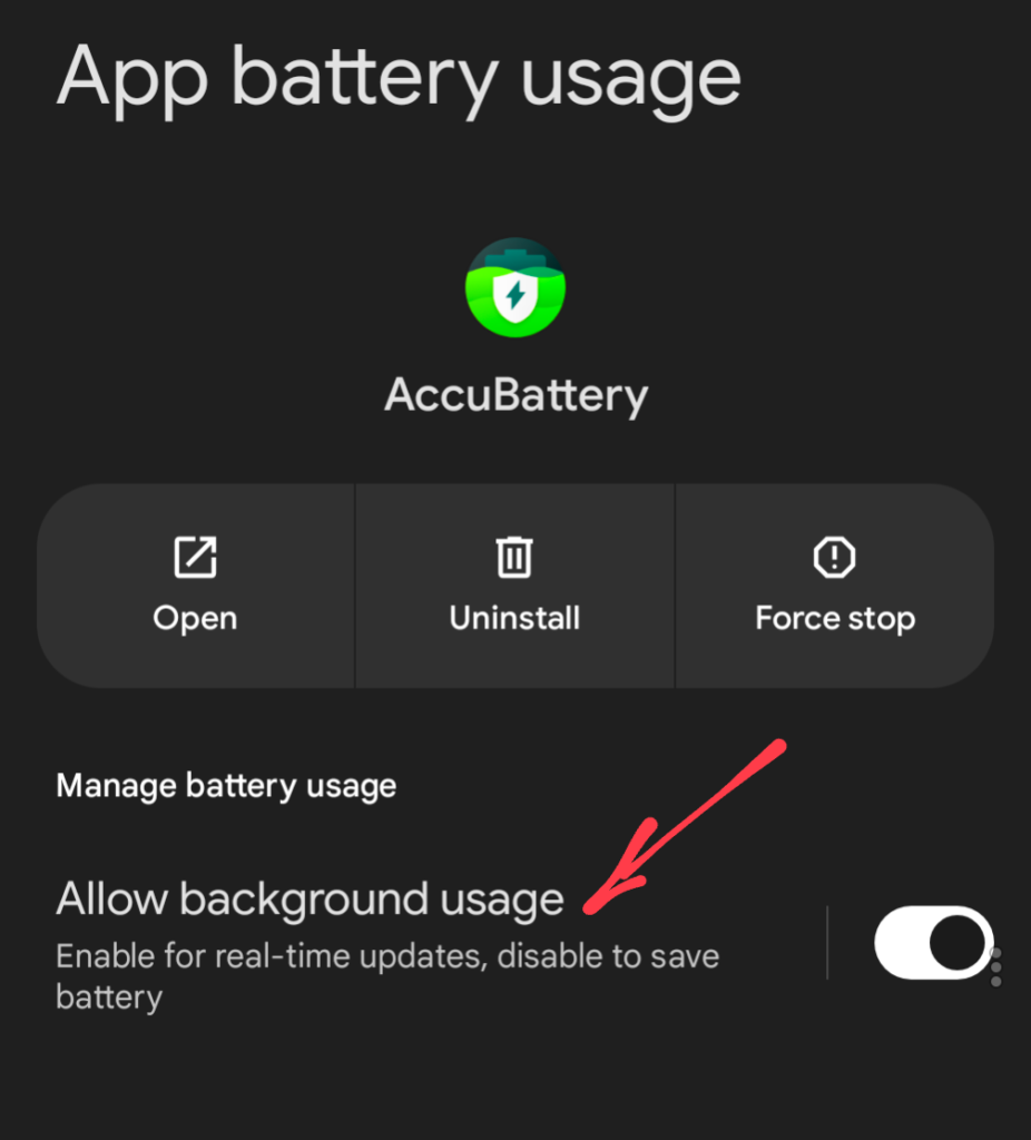 disable battery optimization android fix notifications not showing unrestricted app setting